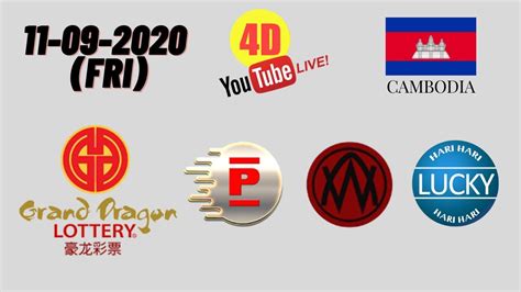 hari2lucky88|Cambodia 4D (LIVE) Results .